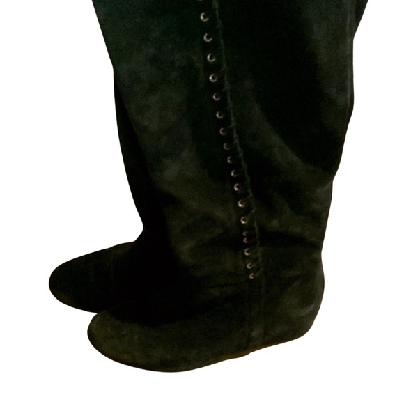 ISOLA BLACK SUEDE BOOTS SIZE 8.5 - Picture 2 of 12
